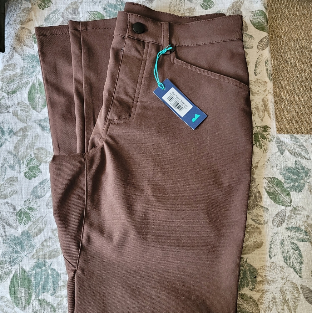 Myles tour pants in dark oak, new - Picture 1 of 8